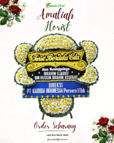 Papan Bunga Duka di Sidoarum